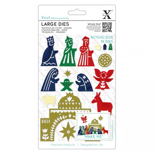 Xcut Large Dies - Nativity